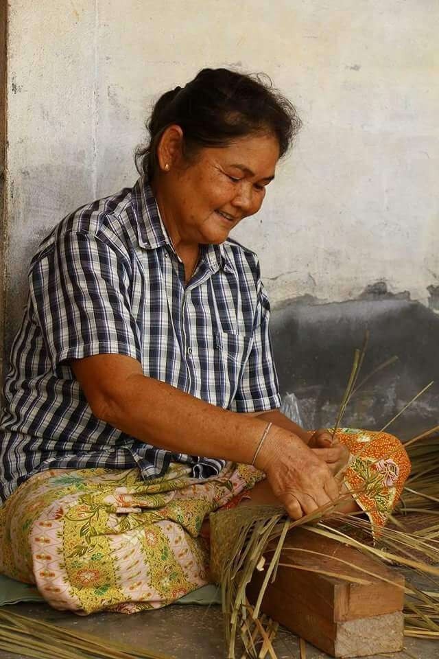 Wanthai Korbwaren Herstellung in Thailand
