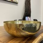 Schale Bloomingville Tischkultur Gold Metall 36cm