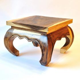 Opium table solid acacia wood 30cm