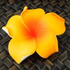 Flowers artificial Thai Lilawadee Rachawadee orange 6 pieces saving pack
