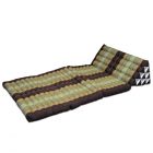 Thai triangle cushion pillow flower brown 3 mats Jumbo L