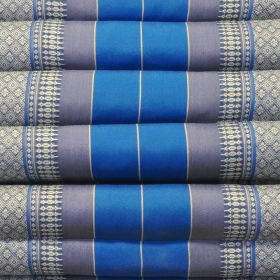 Thai triangle cushion pillow light blue 3 mats Jumbo L