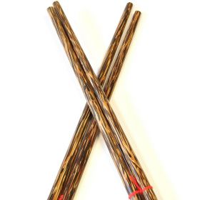 Chopsticks made of sugar palm dark