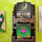 Wall holder for business cards | Real wood card holder