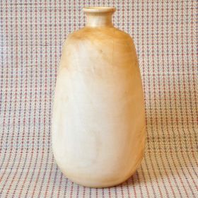 Vase mango wood design eye-catching 37x19cm