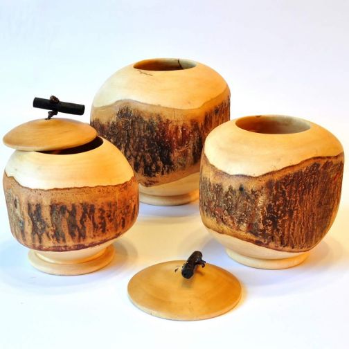 Box mango wood with lid
