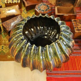 Vase ceramic design eye-catching 30x15cm