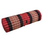 Thai mat yoga mat to roll red black elephants 200x106cm