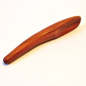 Massage wooden spoon smooth hardwood for trigger point massage