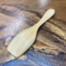 Sugar spoon wooden cutlery bright