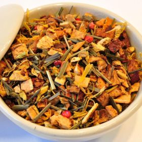 Ginger Lemon herbal tea loose tea natural flavouring 100g