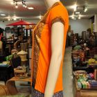 T-Shirt Massagebekleidung Thai Damen Shirt Orange S