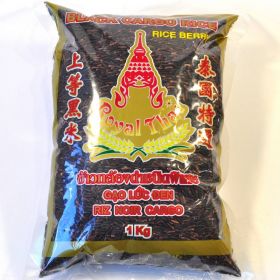 Black Cargo Rice Royal Thai Khao Thailand Riz Noir 1kg