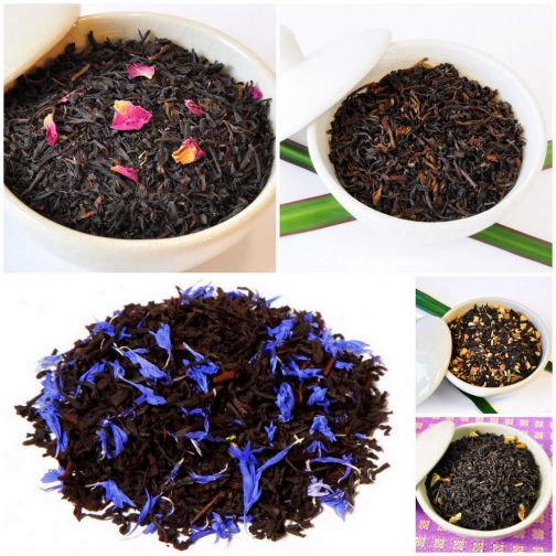 Black tea trial set lose tea samples 5x40g