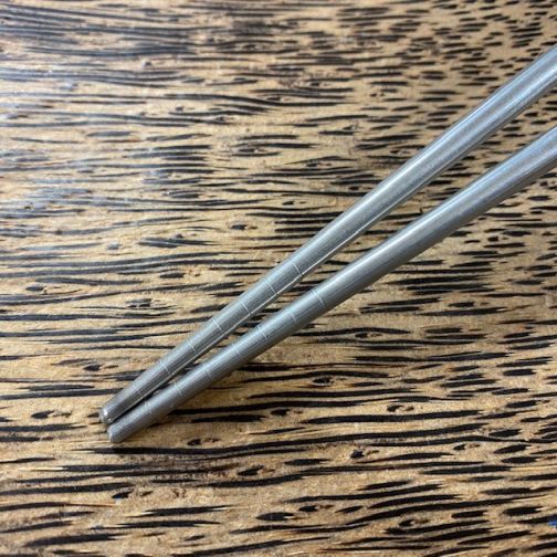 Chopsticks made of premium steel chromed