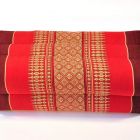 Pillows Thai pillow meditation blossoms short red ruby