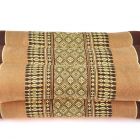 Pillows Thai pillow meditation blossoms short brown