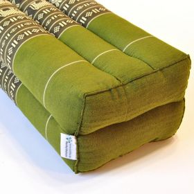 Pillows Thai pillow meditation elephants long green