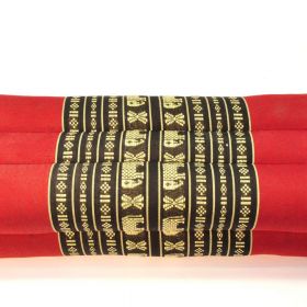 Pillows Thai pillow meditation elephants long black ruby