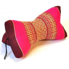 Thai cushion neck pillow star shape blossoms pink