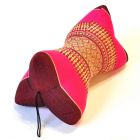 Thai cushion neck pillow star shape blossoms pink