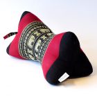 Thai cushion neck pillow star shape elephants black red
