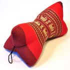 Thai cushion neck pillow star shape elephants red