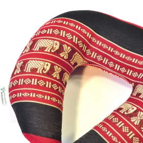 Thai cushion neck cushion pillow elephants red black