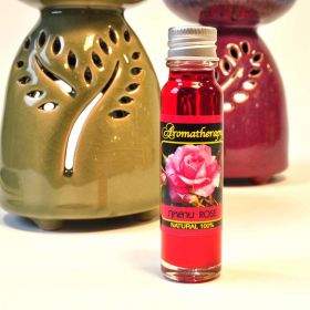 Aromatic oil for fragrant oil burner 25ml 100 percent natural rose