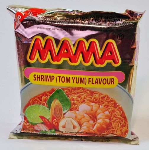 Mama Instantnudelsuppe 1 Karton Shrimp Tom Yum