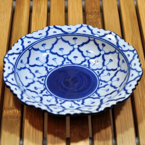Thai ceramic Serving Plate 16x16x3cm