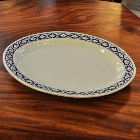Ceramic plate oval No.3 23x32x3cm