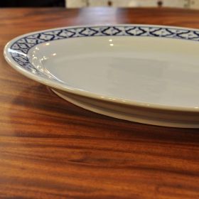Keramik Platte oval No.3 23x32x3cm