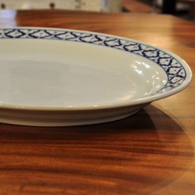 Keramik Platte oval No.3 23x32x3cm