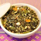Green tea Elder Mint naturally