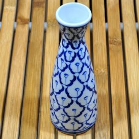 Thailändische Keramik Vase 6,5x6,5x18cm