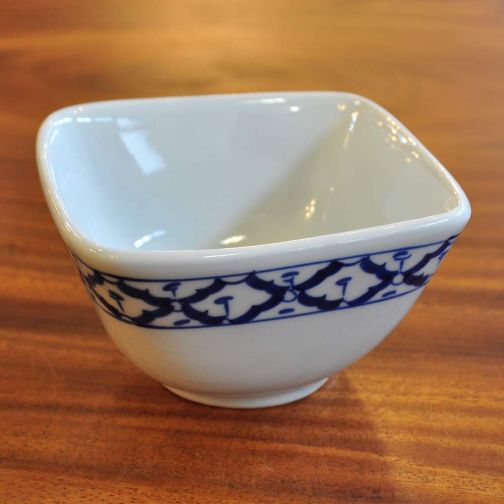 Thai ceramic Bowl square 8,5x8,5x5,5cm