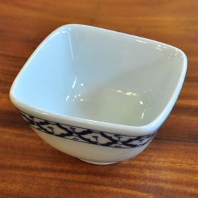 Thai ceramic Bowl square 8,5x8,5x5,5cm