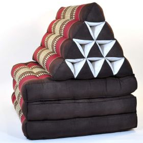 Thai triangle cushion blossoms ruby 3 mats size L