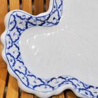 Thai ceramic Plate Leaf 23x23x3,5cm