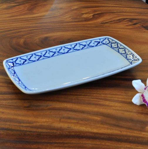 Thai ceramic Platter 17,5x30x3cm