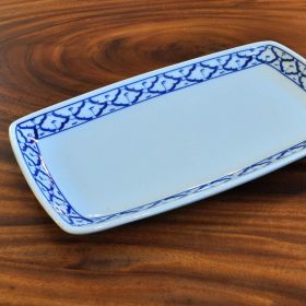Thai ceramic Platter 17,5x30x3cm