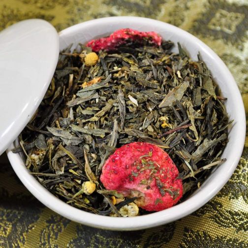 Green tea Prickly Strawberry 100g