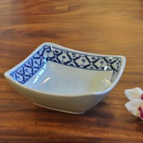 Thai ceramic bowl square 14x14x5cm