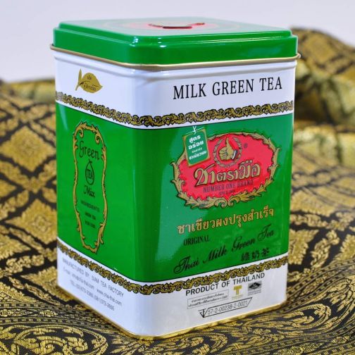 Thai milk green tea