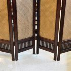 Room divider partition screen wood bamboo 160cm blossom above