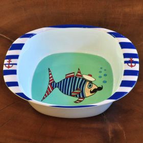 SuperSOSO! Baby Bowl design Mr. Fish