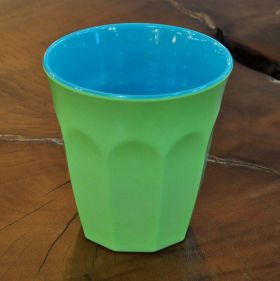 SuperSOSO! melamine Mug size M Neon Green