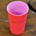 SuperSOSO! Melamine Drinking Cup Size L Neon Orange