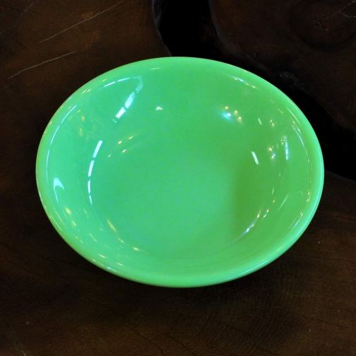 SuperSOSO! melamine bowl for sauce neon green